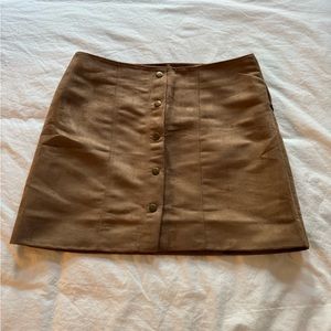 suede skirt